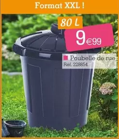 Poubelle De Rue offre à 9,99€ sur KANDY