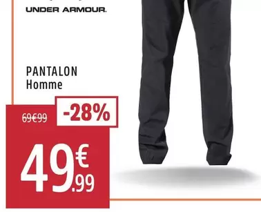 Pantalon Homme offre à 49,99€ sur Intersport