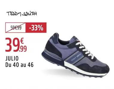 Teddy Smith - Julio offre à 39,99€ sur Intersport