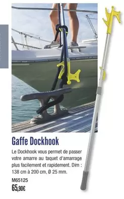 Dim - Gaffe Dockhook offre à 65,9€ sur Accastillage Diffusion