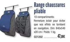 Range Chaussures Pliable offre à 47,9€ sur Accastillage Diffusion