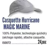 Casquette Hurricane Magic Marine offre à 24,9€ sur Accastillage Diffusion