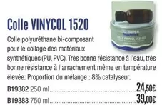 Colle Vinycol 1520 offre à 39€ sur Accastillage Diffusion