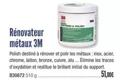 3M - Rénovateur Métaux  offre à 51€ sur Accastillage Diffusion
