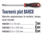 Bahco - Tournevis Plat offre à 7,9€ sur Accastillage Diffusion