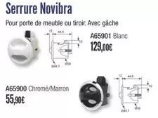 Serrure Novibra offre à 55,9€ sur Accastillage Diffusion