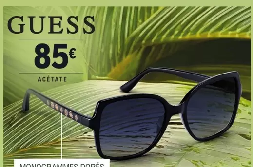 Guess - Acetate offre à 85€ sur E.Leclerc Optique