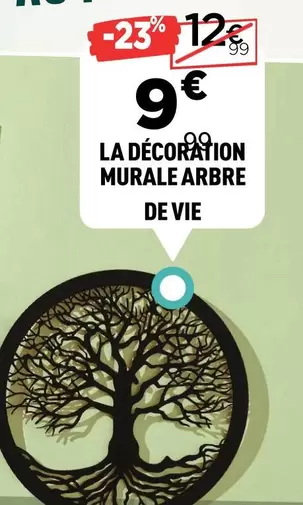 La Décoration Murale Arbre offre à 9€ sur Centrakor