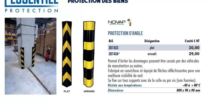 Novap - Protection D'angle offre à 20€ sur Master Pro