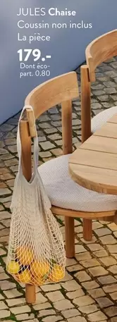 Julies Chaise offre à 179€ sur Casa