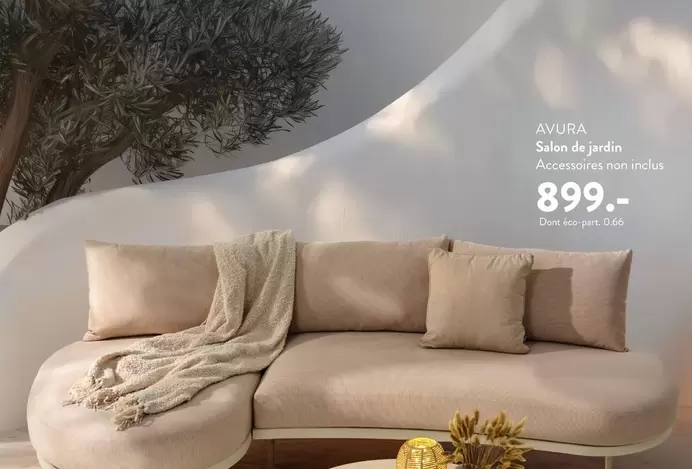 Avura Salon De Jardin Accessoires Non Inclus offre à 899€ sur Casa