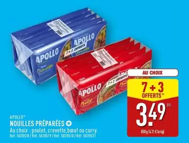 Apollo - Nouilles Préparées offre à 3,49€ sur Aldi