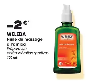 Weleda - Huile De Massage À L'Arnica offre à 2€ sur Aprium Pharmacie