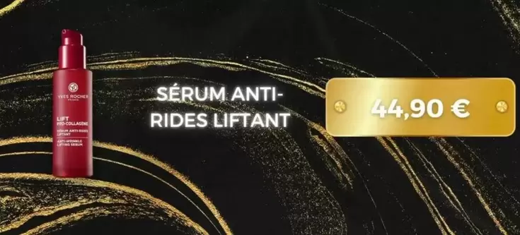 Yves Rocher - Sérum Anti-rides Liftant offre à 44,9€ sur Yves Rocher