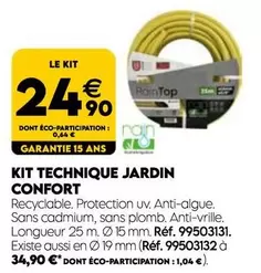 Rain Top - Kit Technique Jardin Confort offre à 24,9€ sur Tout faire matériaux