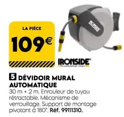 Ironside - Dévidoir Mural Automatique offre à 109€ sur Tout faire matériaux