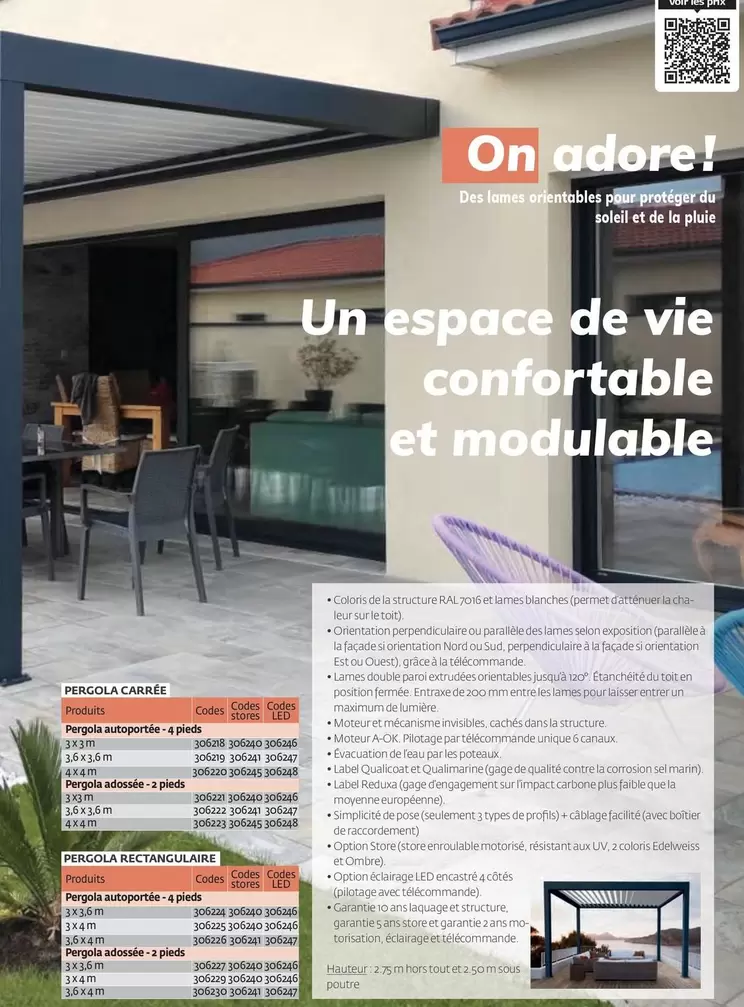 Un Espace De Vie Confortable Et Modulable offre sur Chausson Matériaux