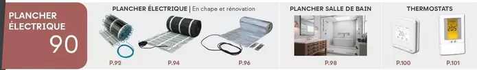 Plancher Électrique offre sur Yesss Electrique