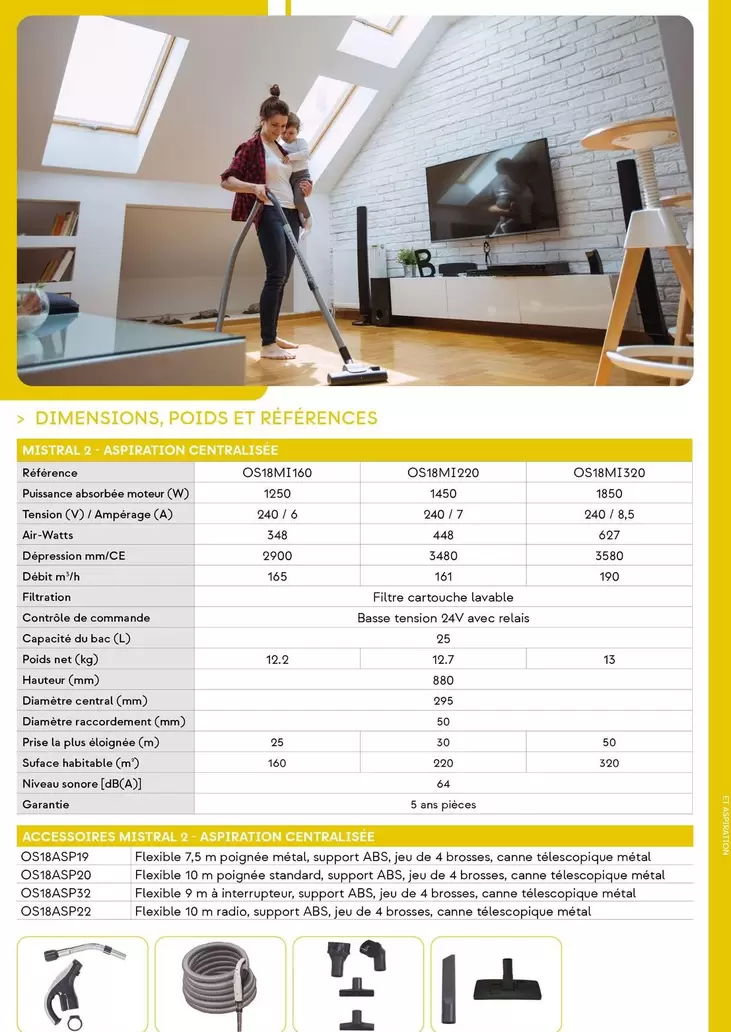 Aspiration Centralisée offre sur Yesss Electrique