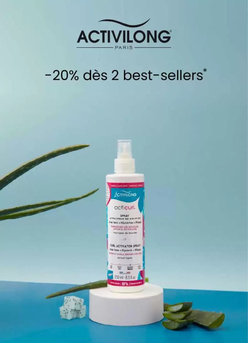 Activilong - 20% Dés 2 Best-selers offre sur La Boutique du Coiffeur