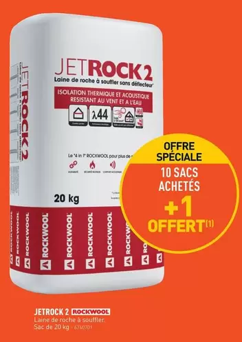 Rockwool - 10 Sacs Achetes offre sur Point P