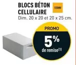 Blocs Béton Cellulaire offre sur Point P