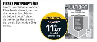 Promo - Fibres Polypropylène offre à 11,4€ sur Point P