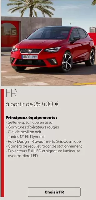 Seat - FR offre à 25400€ sur SEAT