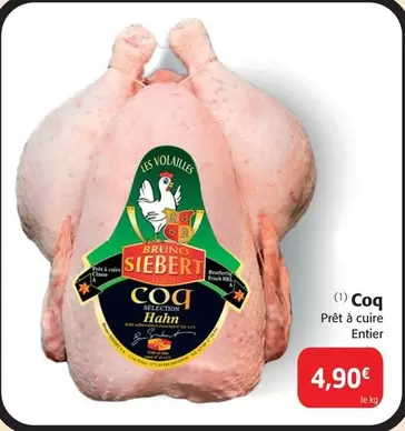 Siebert - Coq offre à 4,9€ sur Colruyt