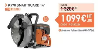 K770 SMARTGUARD 14" offre à 1099€ sur Loxam