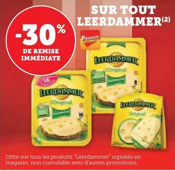 Leerdammer - Sur Tout offre sur Super U