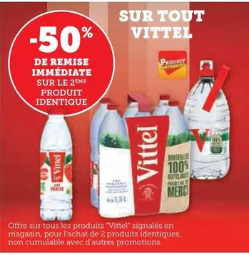 Vittel - Sur Tout offre sur Super U