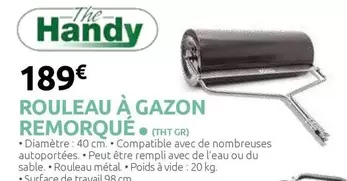 Rouleau À Gazon Remorque offre à 189€ sur Verts Loisirs