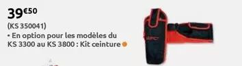 Kit Ceinture offre à 39,5€ sur Verts Loisirs