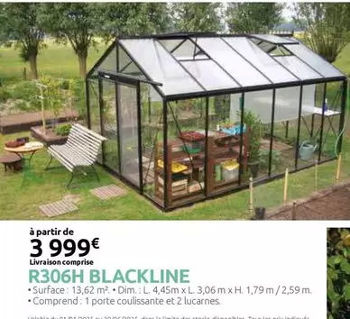 R306H Blacklin  offre à 3999€ sur Verts Loisirs