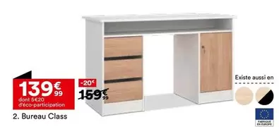 Bureau Class offre à 139,99€ sur BUT