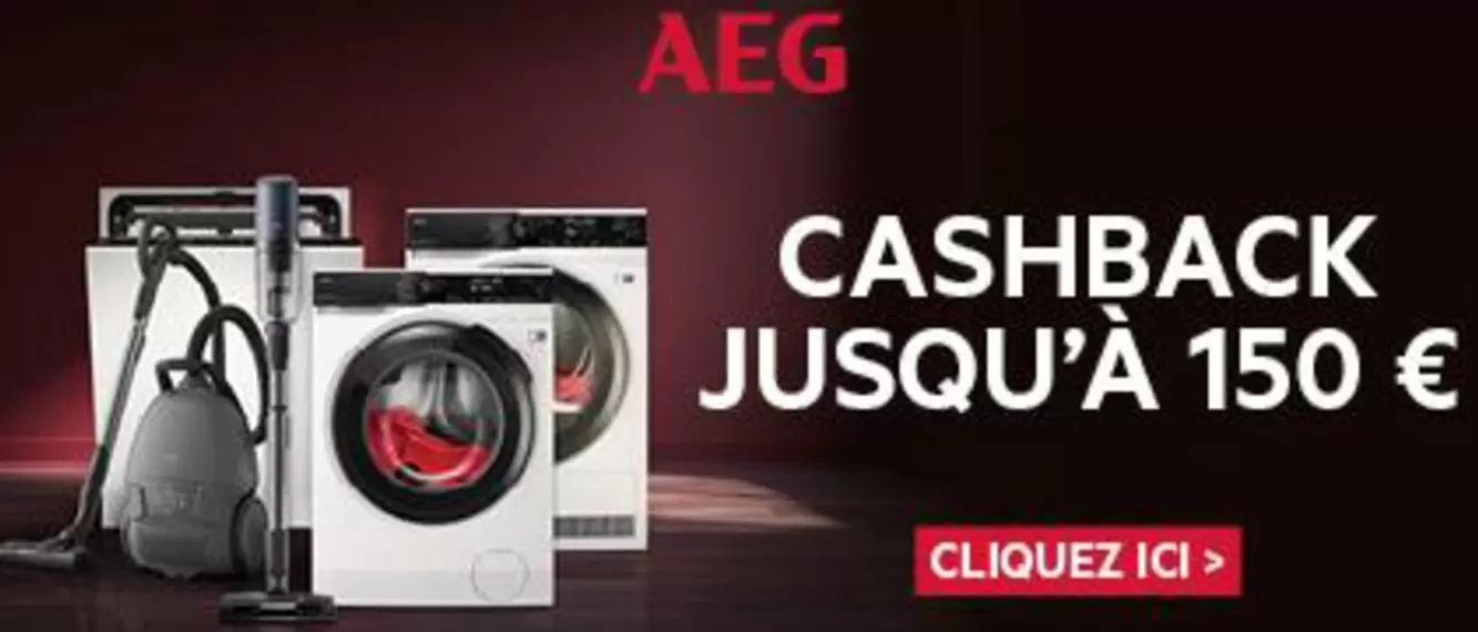 Cashback Jusqu'a 150 € offre sur Expert