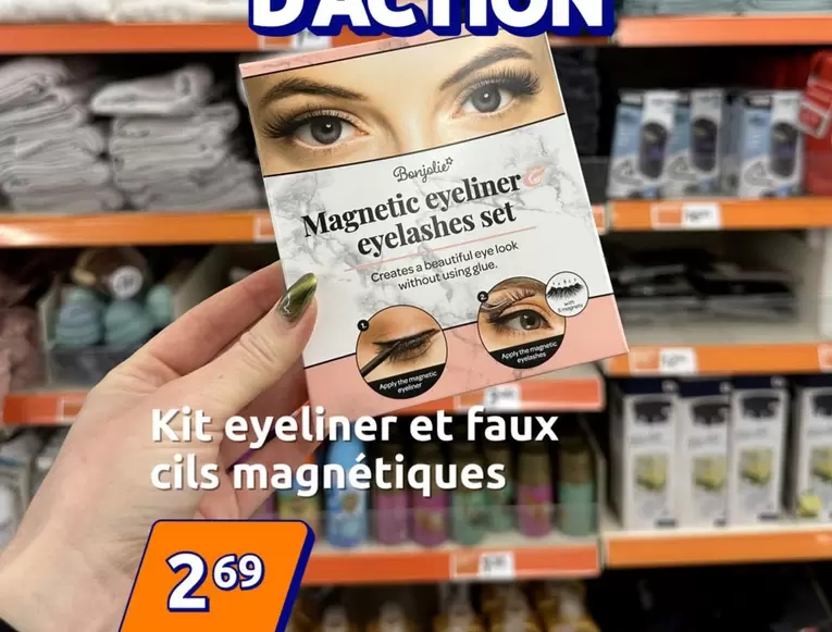 Look - Kit Eyeliner Et Faux offre à 2,69€ sur Action