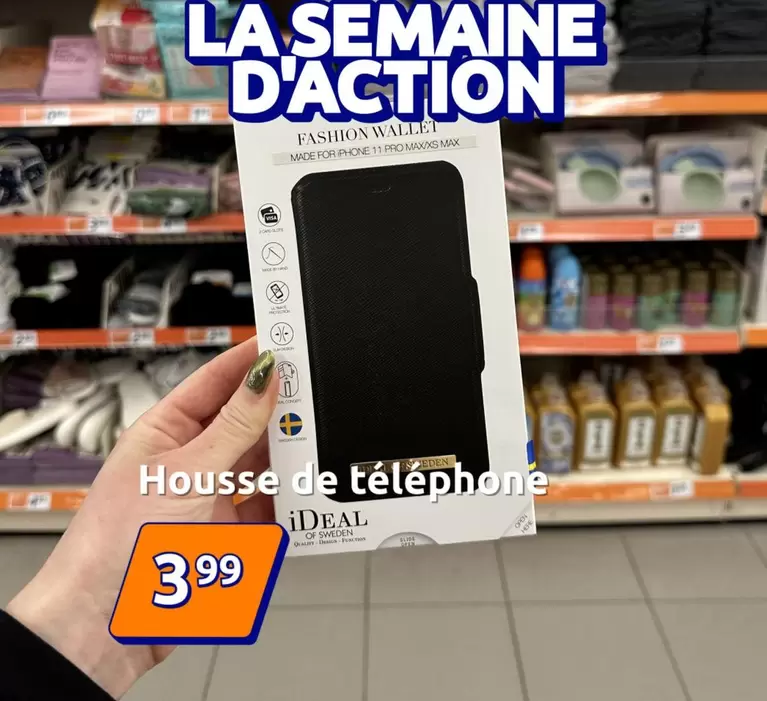 Housse De Téléphone offre à 3,99€ sur Action