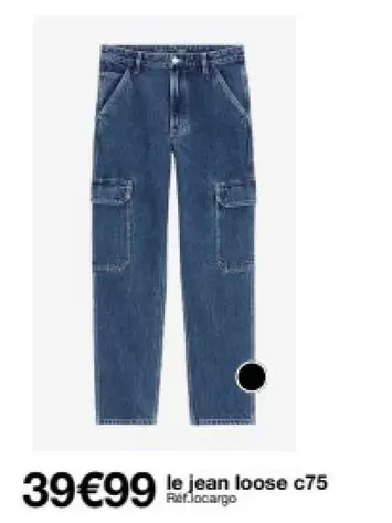 Le Jean Loose C75 offre à 39,99€ sur Celio