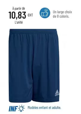 Modeles Enfant Et Adulte offre à 10,83€ sur Casal Sport
