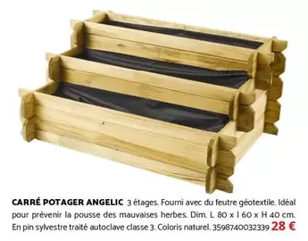 Dim - Carré Potager Angelic offre à 28€ sur Bricomarché