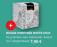 Bougie Parfumee White Coco offre à 7,9€ sur Bricomarché