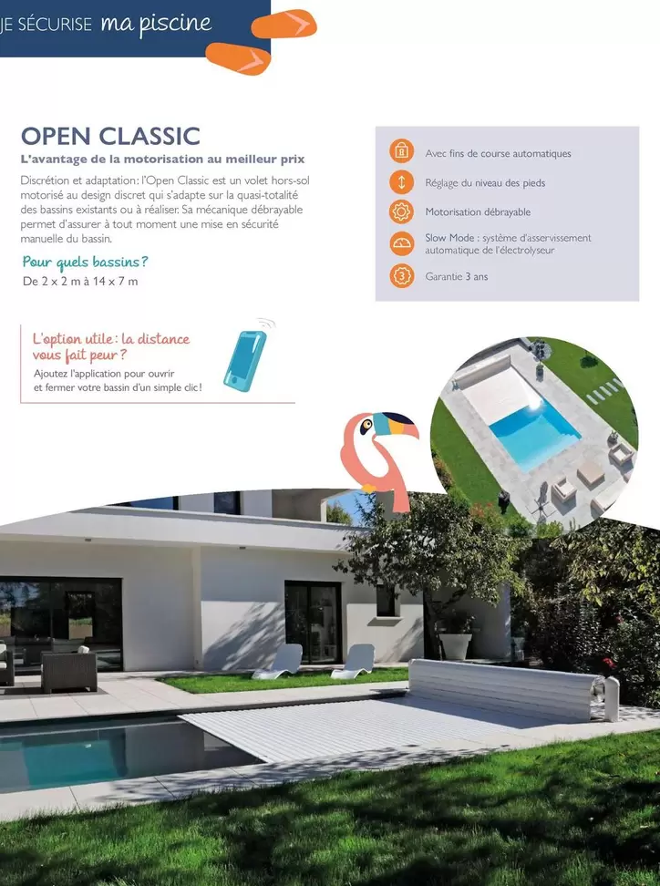 Open Classic offre sur Desjoyaux