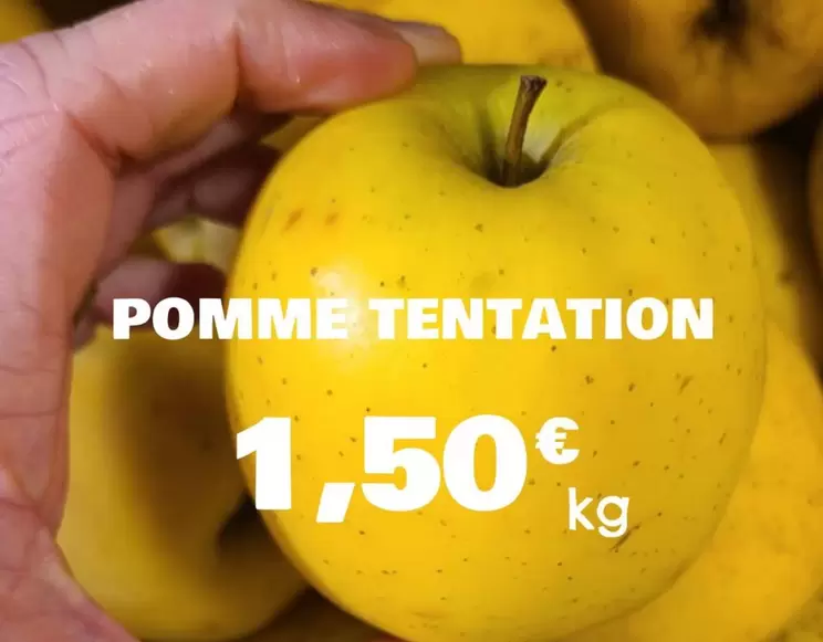 Pomme Tentation offre à 1,5€ sur Nous anti gaspi