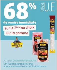 César moroni - Sur La Gamme offre sur Auchan Supermarché