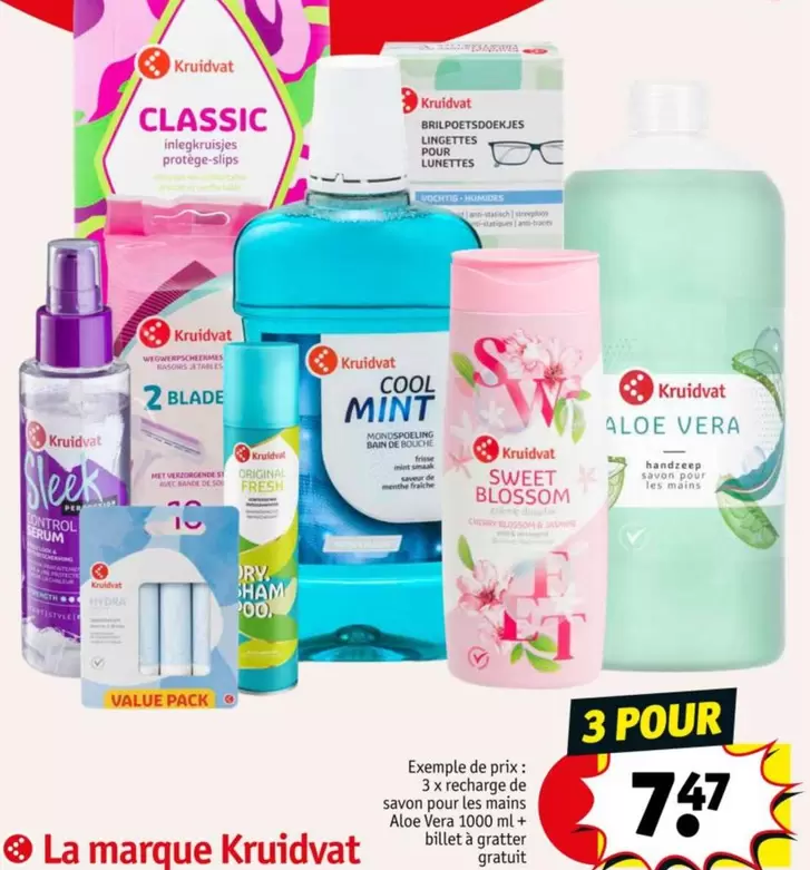 Kruidvat - La Marque offre à 7,47€ sur Kruidvat