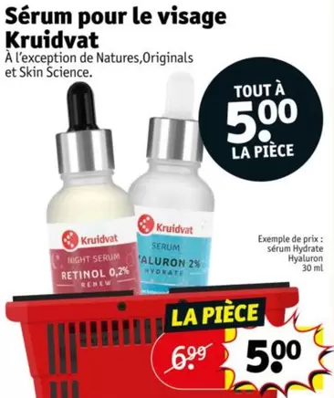 Kruidvat - Sérum Pour Le Visage offre à 5€ sur Kruidvat
