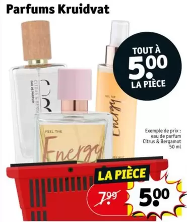 Kruidvat - Parfums offre à 5€ sur Kruidvat