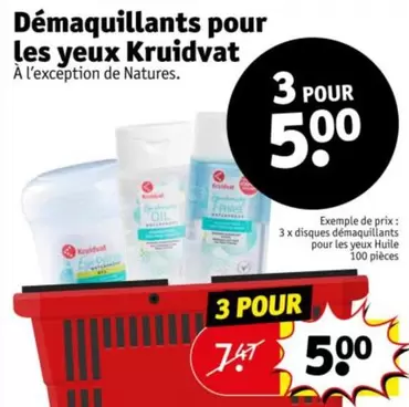 Kruidvat - Démaquillants Pour Les Yeux offre à 5€ sur Kruidvat